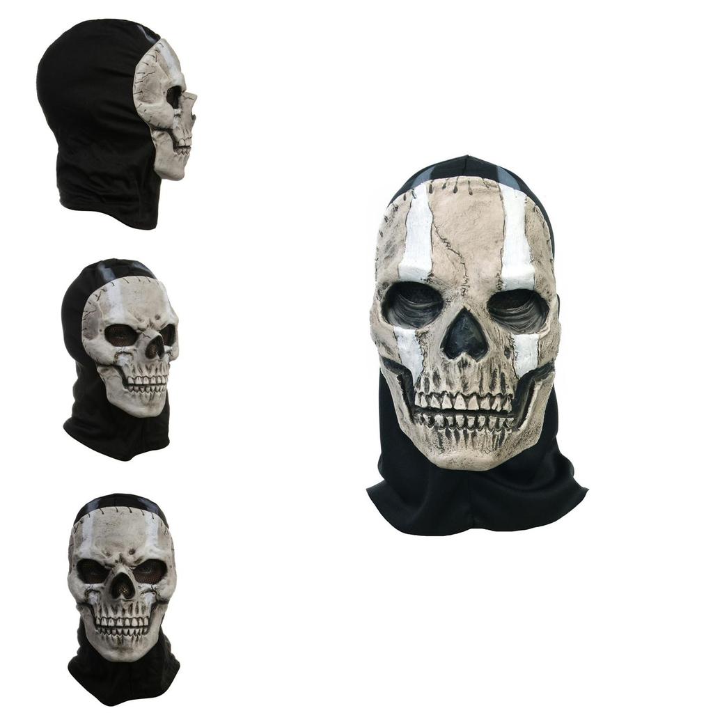Call Of Duty Ghost Face Mask Latex With Creepy Style For Costume Party And Holiday