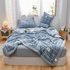 Cooling Blankets Smooth Air Condition Comforter Lightweight Summer Quilt with Double Side Cold & Cooling Fabric