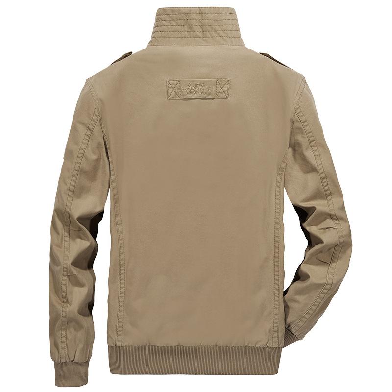 Мужская осенне-зимняя новая куртка с воротником-стойкой, мужская короткая мужская куртка, повседневная утолщенная термокуртка из бархата