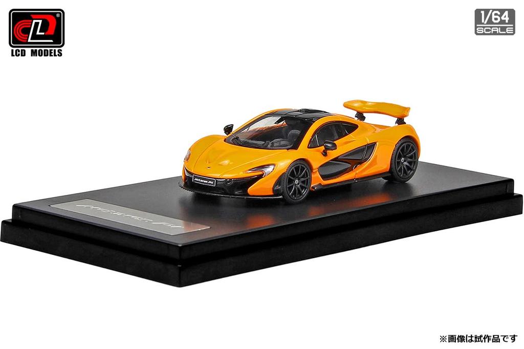 LCD Model 1/64 McLaren P1 Orange Finished Model LCD64023OR