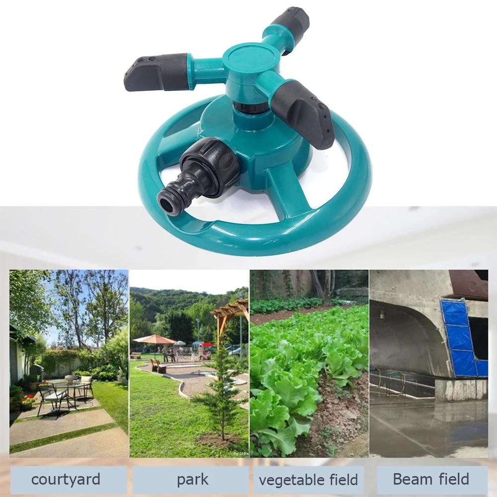 Sprinkler Nozzle 360 Degree Automatic Rotating Water Spray Garden Lawn Automatic Sprinkler Garden Watering Irrigation Supplies