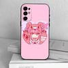 Мем Menhera-chan Чехол для телефона для Samsung S25, S24, S21, S22, S23, S30, Ultra, S20, Plus, Fe, Lite, Note, 10, Черный чехол