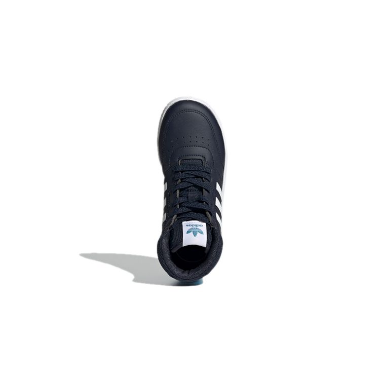 Adidas Оригинальные кроссовки Originals Drop Step 360 C Удобные Прочные Кроссовки-мидтопы для катания на скейтборде для детей Синие Детские кроссовки для катания на скейтборде FX4896