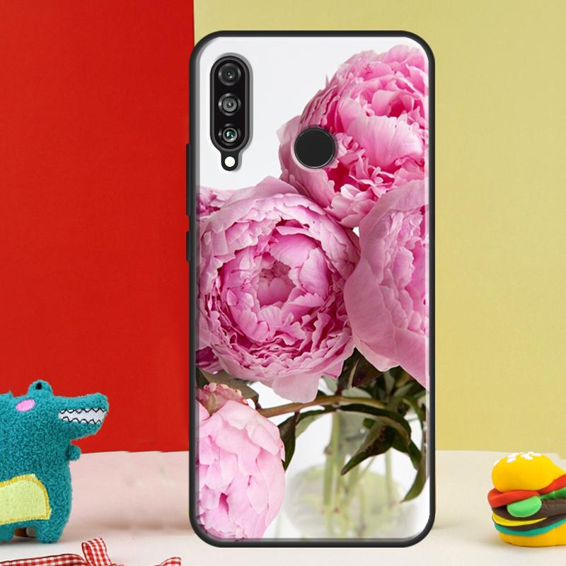 Пионы Красивый Цветок Для Huawei Nova 5T 9 10 SE 12i 12s 11i Y91 Y90 Y60 Y70 Y72 Y61 P60 P30 Pro P20 P40 Lite Чехол