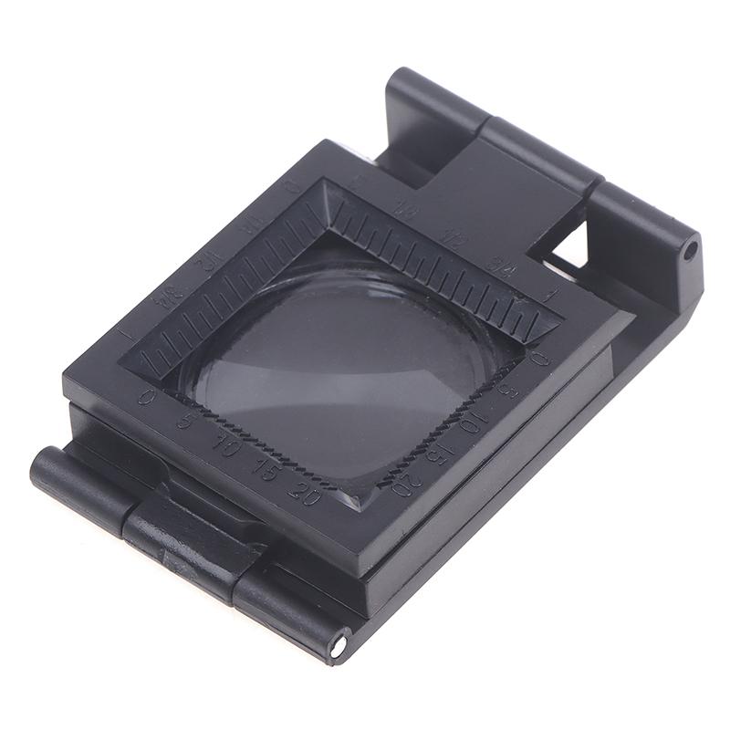 Складная подставка для лупы для микроскопа, лупа со шкалой для текстильной оптической складной