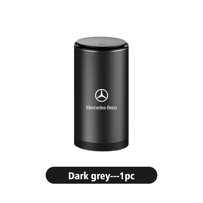 Car Trash Can Storage Box Alloy Organizer Vehicle Garbage Bin For Benz AMG A C E S G Class W201 W210 W108 W204 W205 W203