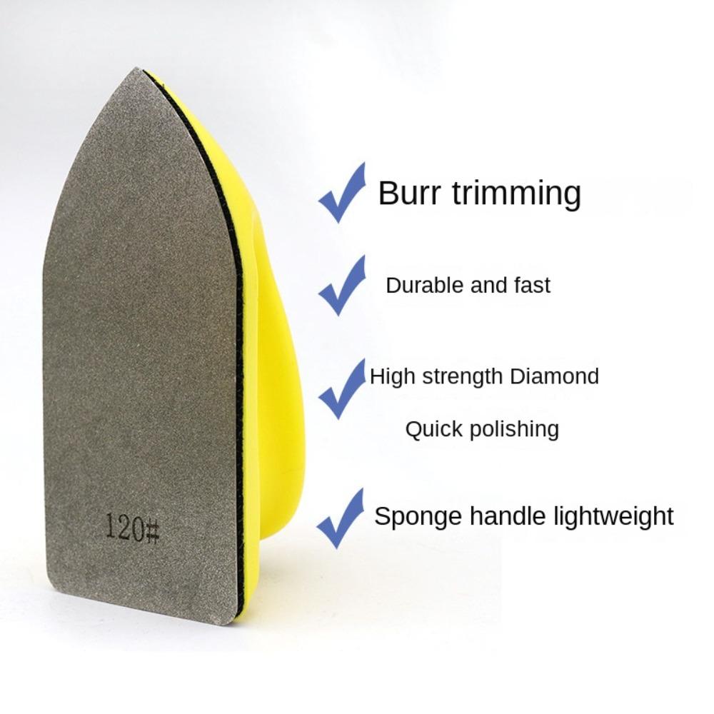 Abrasive Disc Tile Glass Hand Sanding Block Polishing Toos Diamond grinding Pad Trimming Buffing