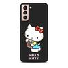 Мультяшный чехол Hello Kitty для Samsung Galaxy S23 S10e S10 S21 FE S22 S9 S24 Ultra S20 Plus Мягкий Черный ТПУ Чехол-бампер для телефона