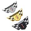 XJGE5 1pc 6.5x3.4cm Metal Car Horse Badge Trunk Sticker for Ford Mustang 2.3T Shelby GT350 GT500 GT 2015-2017 Rear Logo Emblems