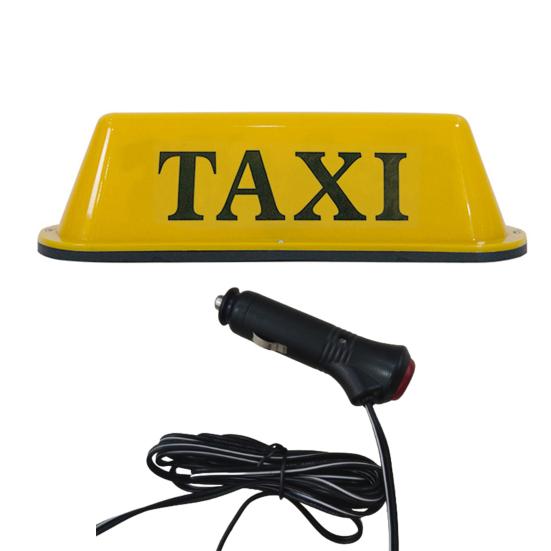 Такси Верхний Крышный Светильник Авто Лампа Супер Яркий Водонепроницаемый Устойчивый к Погодным Условиям Простая Установка Сигнальный Светильник