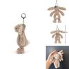 Плюшевый брелок-кролик Jellycat с цветочными ушками для подростков и молодых людей