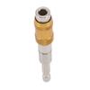 Screw Bits Electromagnetic Chrome Vanadium Steel 6.35mm Universal Screwdriver Bit for Home Decoration Gold