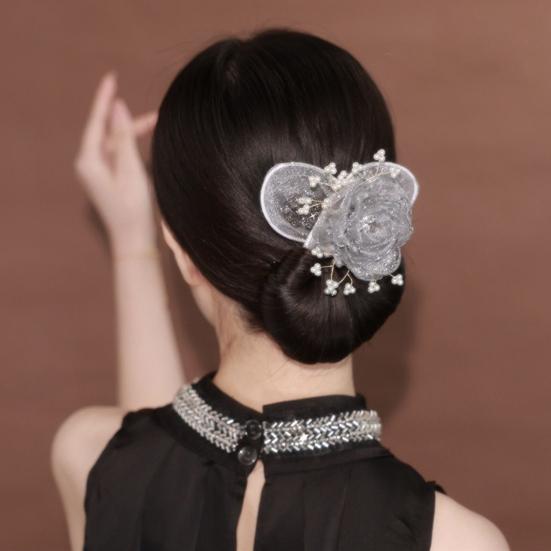 Машинка для завивки волос с цветочным рисунком, ленивые бигуди для волос, ловкая булочка, твистер, длинные волосы, легкий и быстрый инструмент для скручивания волос, аксессуары для женщин и девочек