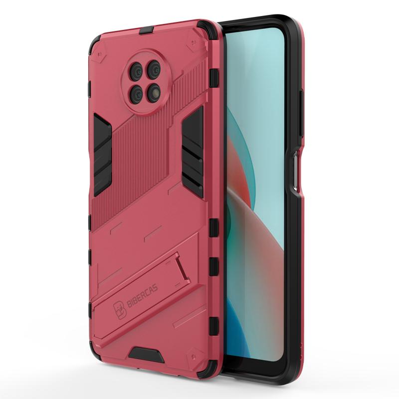 For Xiaomi Redmi Note 9T 5G Case Cover Shockproof Silicone Bumper Holder Stand Armor Hard PC Phone Case Redmi Note 9 T Pro 9S