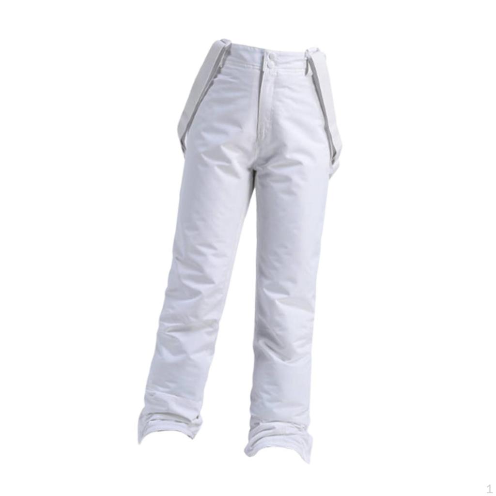 Сноубордические штаны полукомбинезон водонепроницаемые теплые брюки для катания на санках лыжах взрослые легкие полные