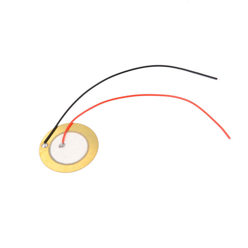 10 шт. 27 мм звуковой датчик триггер барабанный диск + провод медные пьезоэлементы