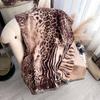 Leopard Print Scarf, Thickened, Warm And Fashionable, Autumn And Winter Outer Shawl, Double-Sided Imitation Cashmere Dual-Purpose