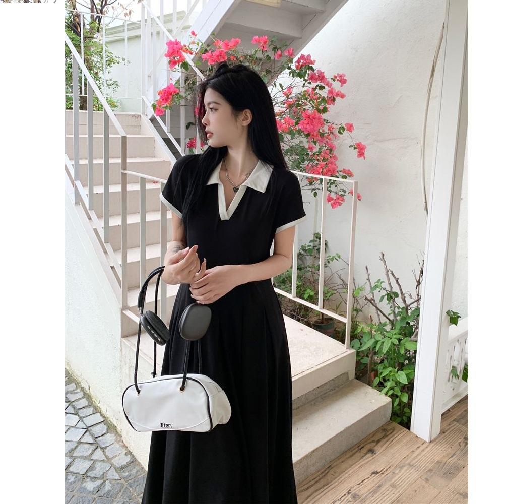 Платье большого размера для полных женщин, тип фигуры "груша", лето, повседневное, в стиле ретро, скрывающее живот и стройнящее длинное платье