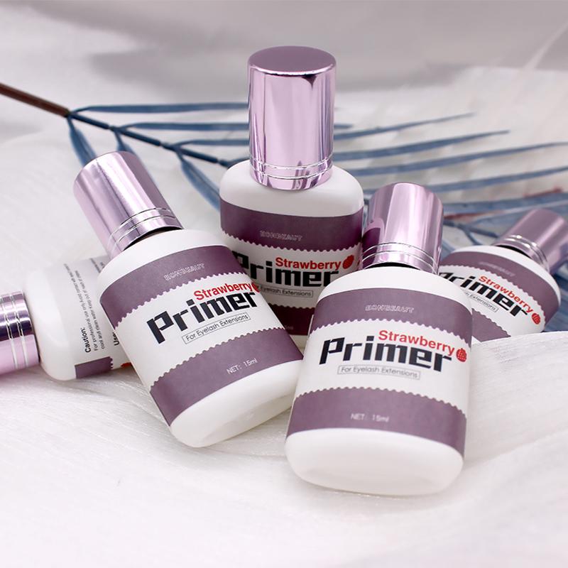 eonbeaut Primer Clear Glue 15ml Strawberry Booster Korea Original Eyelash Extension Professinal Cleanser Clear Glue Adhesive
