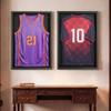 VEVOR Jersey Frame Display Case, 79.5x 59x 4 cm, Wooden Sport Jersey Shadow Box with 98% UV Protection PC Panel and Hanger, Magnetic Lock