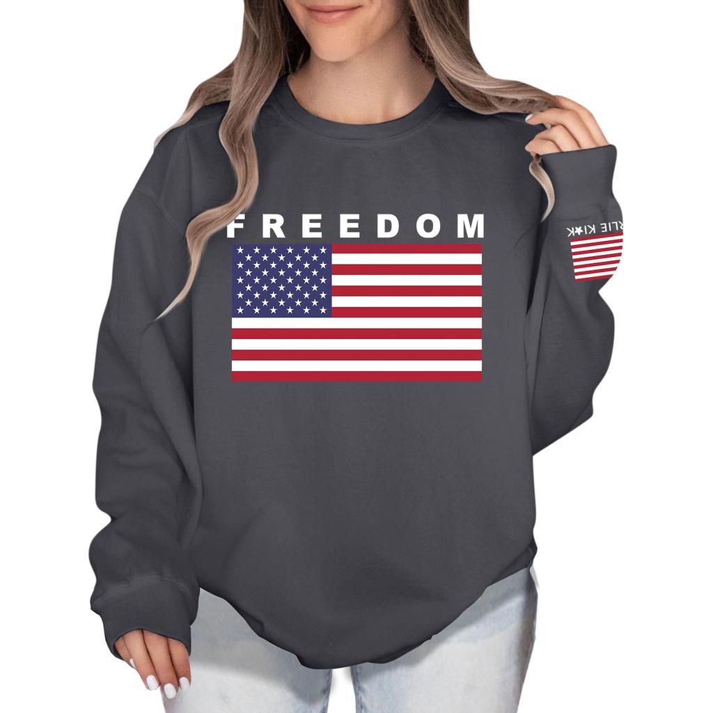 Женская толстовка Colorblock с длинным рукавом и круглым вырезом, повседневная, удобная, свободная, легкая, женская толстовка