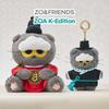 LINE FRIENDS ZO&FRIENDS Плюшевый брелок ZOA K-Edition Средний размер