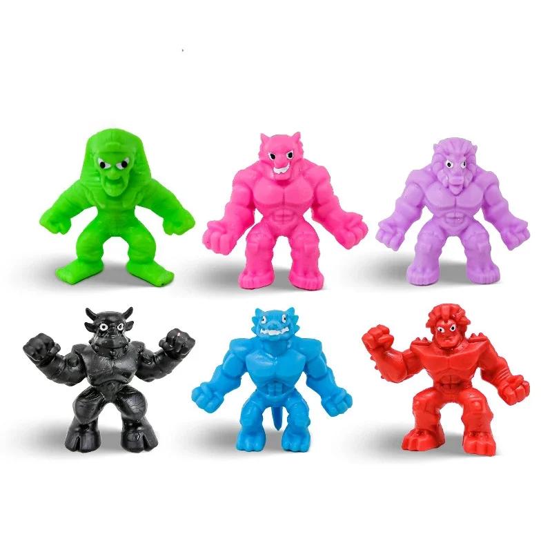 1pc New Decompression Fitget Anti Stress Sensory Monster Toy Stretch Monster Stretch Pinch Squeeze Toys Gift for Kids Boys Toys