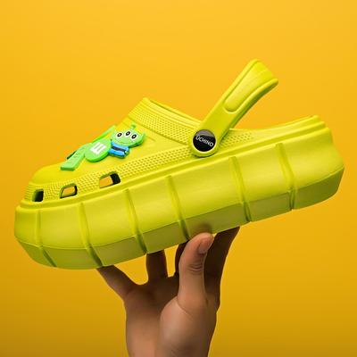 Женские тапочки на плоской подошве, летние новые босоножки на платформе 2024 года, дизайнерские повседневные шлепанцы, женская обувь, модные туфли с открытой пяткой Mujer Zapatos