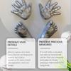 Keepsake Hands Casting Kit Large DIY Plaster Statue Molding Kit Hand Holding Suitable For Couples, Weddings