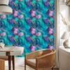 Ink Wallpaper Turquoise and Blue, Blue Background for Living Room and Bedroom 50x1000