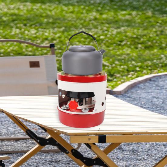 Portable 10-Wicks Kerosene Stove 3-5 Person Lightweight Camp Stove Heater Outdoor Cooking BBQ Picnic Camping Hiking Kerosene Furnace Burner