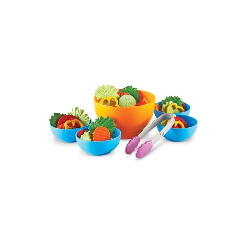 Игровой набор 'Кухня' от Learning Resources: Давайте приготовим салат (38 штук) LER9745-D (Подлинный продукт)