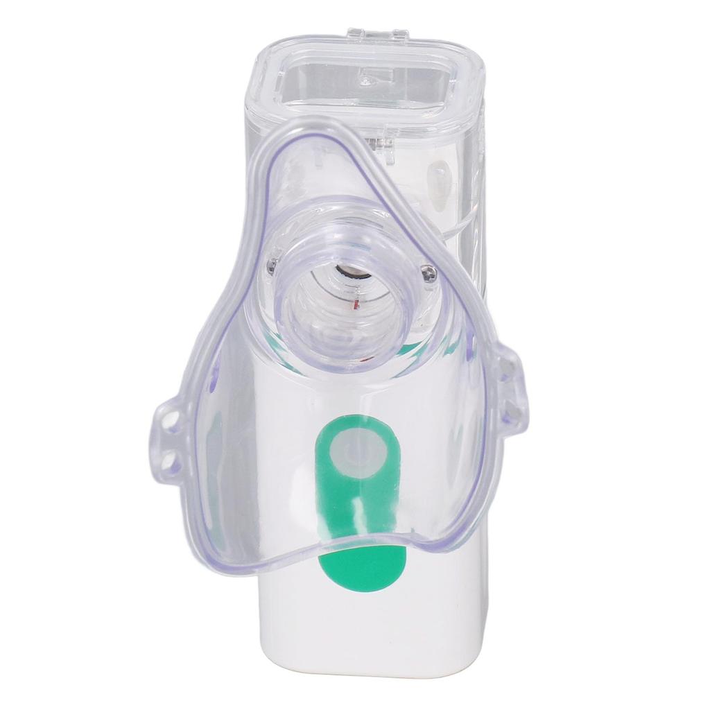 Portable Nebulizer Handheld Mesh Atomizer Breathing Cool Mist Inhaler for Home Daily Travel 1.5W Green