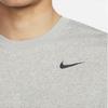 Nike Футболки мужские серые с круглым вырезом прямого кроя DX0990-063
