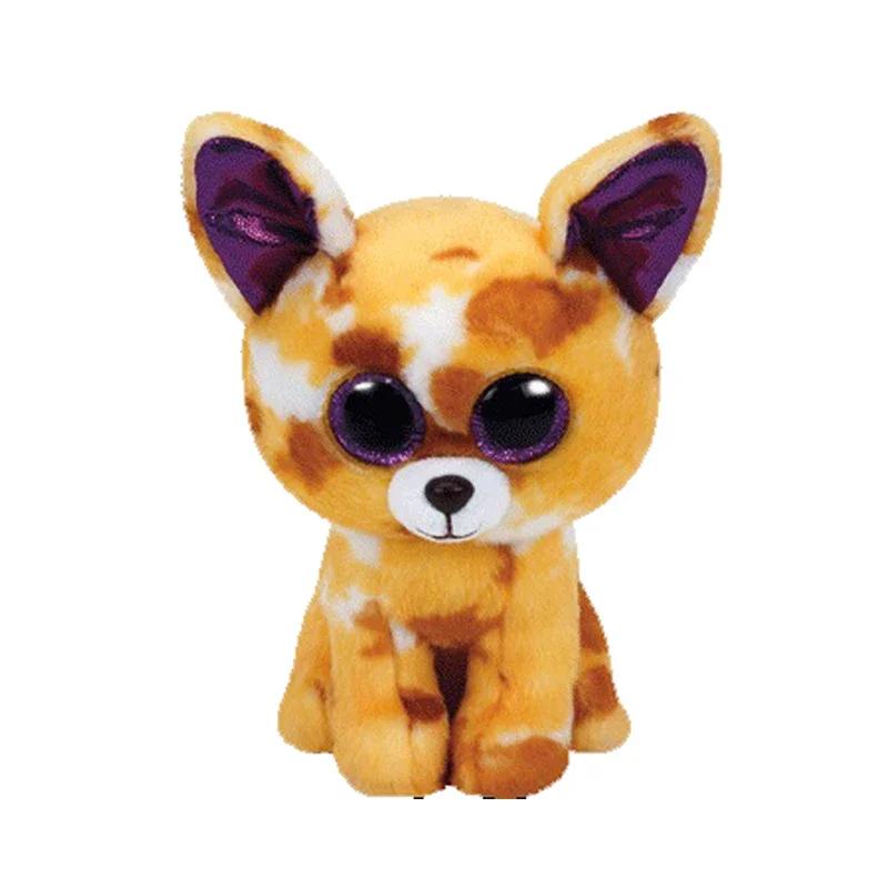 Горячая распродажа Ty Beanie Push Animal Unicorn Cat Owl Giraffe Soft Stuff Toys White Rabbit Dog Big Eye Dolls Gril Birthday Gift 15 см