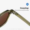 Retro Trend Niche  Polarised Sunglasses Unisex Uv Resistant Magnificent Sturdy And Durable Full Frame Uv400 Glasses