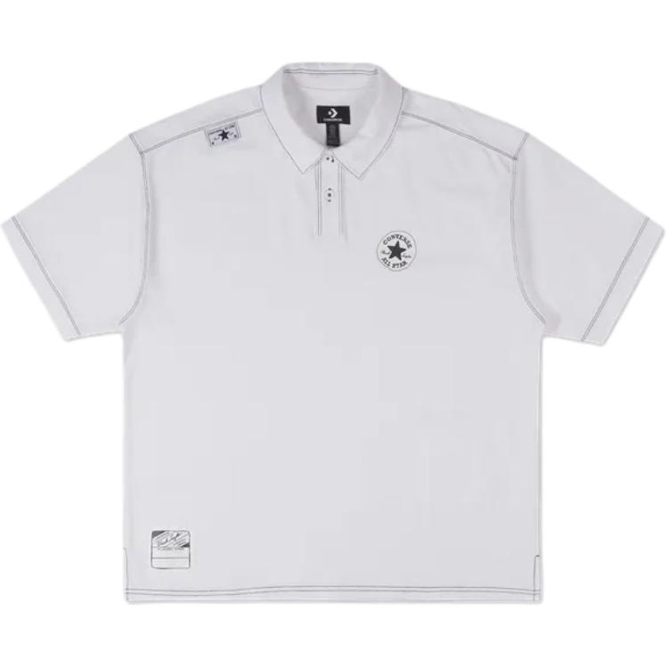 Converse Polo Shirt Men's White 10027659-A01