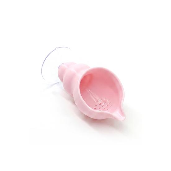 Betta Hammock Shell, Betta Fish Bed with Suction Cup, Plastic Conch Shell Fish Hammock, Resting Spot for Betta, Shrimp, Cichlid, Small Fish Tank Decor