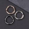 1 шт. Регулируемые кольца для ключей для сумки, фурнитура для ювелирных изделий, 25 мм, открывающееся пружинное кольцо, пряжка, брелок, круглое кольцо-карабин
