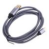 Кабель Type-C — DisplayPort подходит для ноутбуков MacBook Pro Air, Plug and Play, 8K 60 Гц, USB-C — DisplayPort, тканевый кабель.