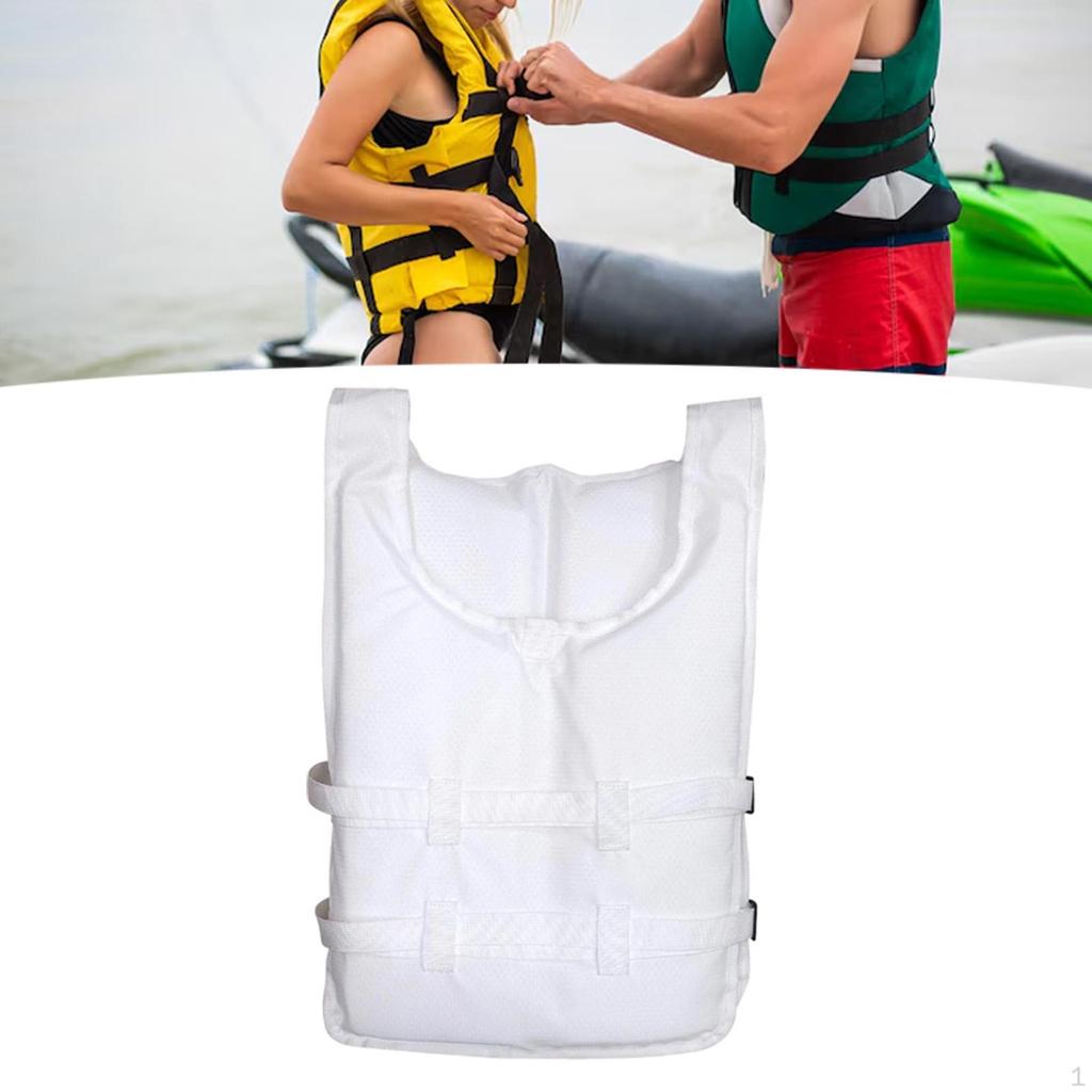Life Vest Portable Adjustable Straps Swim Jacket for Adults Kayaking Surfing