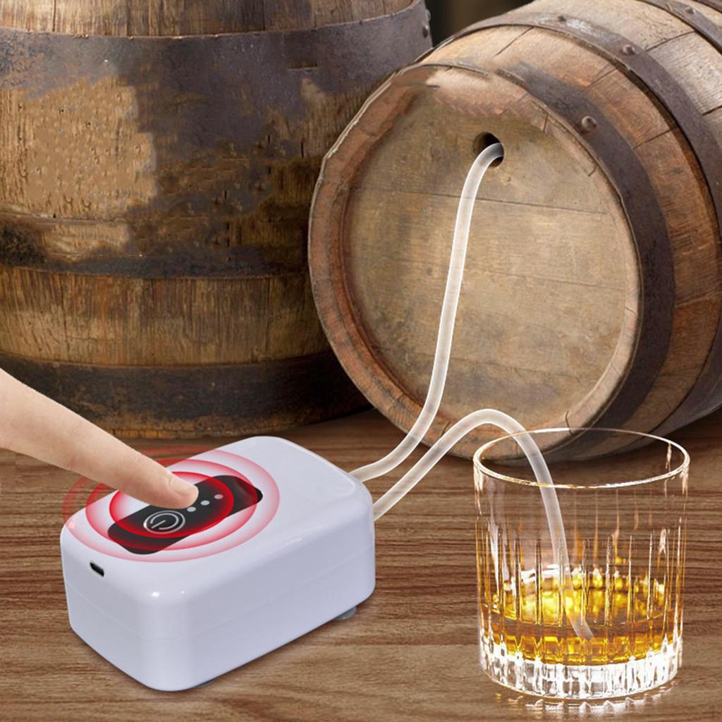 Сифонный насос для заваривания вина USB электрический шланг для вина со сливом мощный самовсасывающий