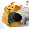 1pc Tennis Dog Automatic Folding Umbrella Portable Collapsible 8-Rib Umbrella for All Seasons, Casual Outdoor Accessory, B17