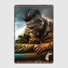 Fury Movies Metal Plaque Poster Club Home Cinema Customize Painting Décor Tin Sign Poster
