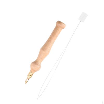 Нитки для вышивки с деревянной ручкой для изготовления ковров, гобеленов, шитья