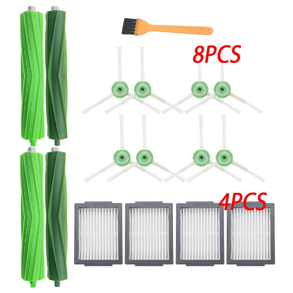 Hepa фильтр пылесборник рулон щетки для iRobot Roomba i7 E5 E6 i3 серии робот-пылесос запасные части аксессуары