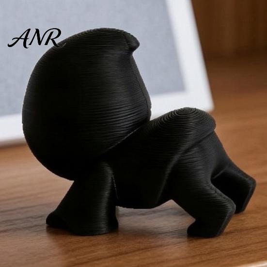 Готический Декор Полки для Спальни 3D Печатная Фигурка Жнеца Йоги, Юмористическая Статуэтка Скелета, Коллекционные Модные Игрушки, Темный Декор Стола, Забавная Статуэтка