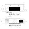 Original MAVIN ZZPH2 High Accuracy Weighing Sensor 2.0mV/V Aluminum Parallel Beam Load Cell for Electronic Bench Scale 60-500kg