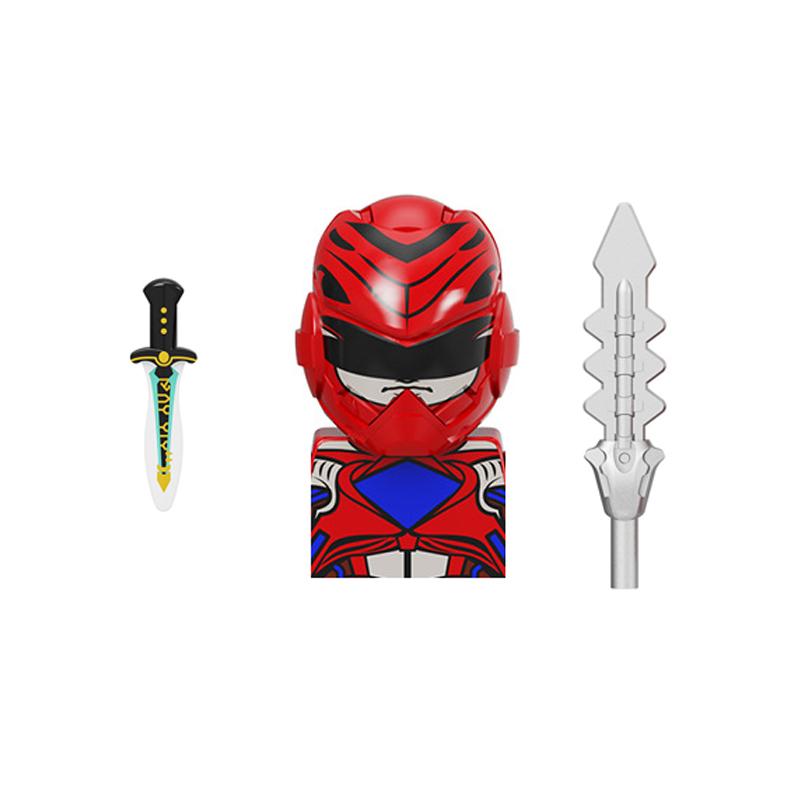 KF1570 KF6477 Mini Force Movie Series Powered Soldiers Building Blocks Warrior Ranger Assemble Bricks Action Figures Toy  Gifts