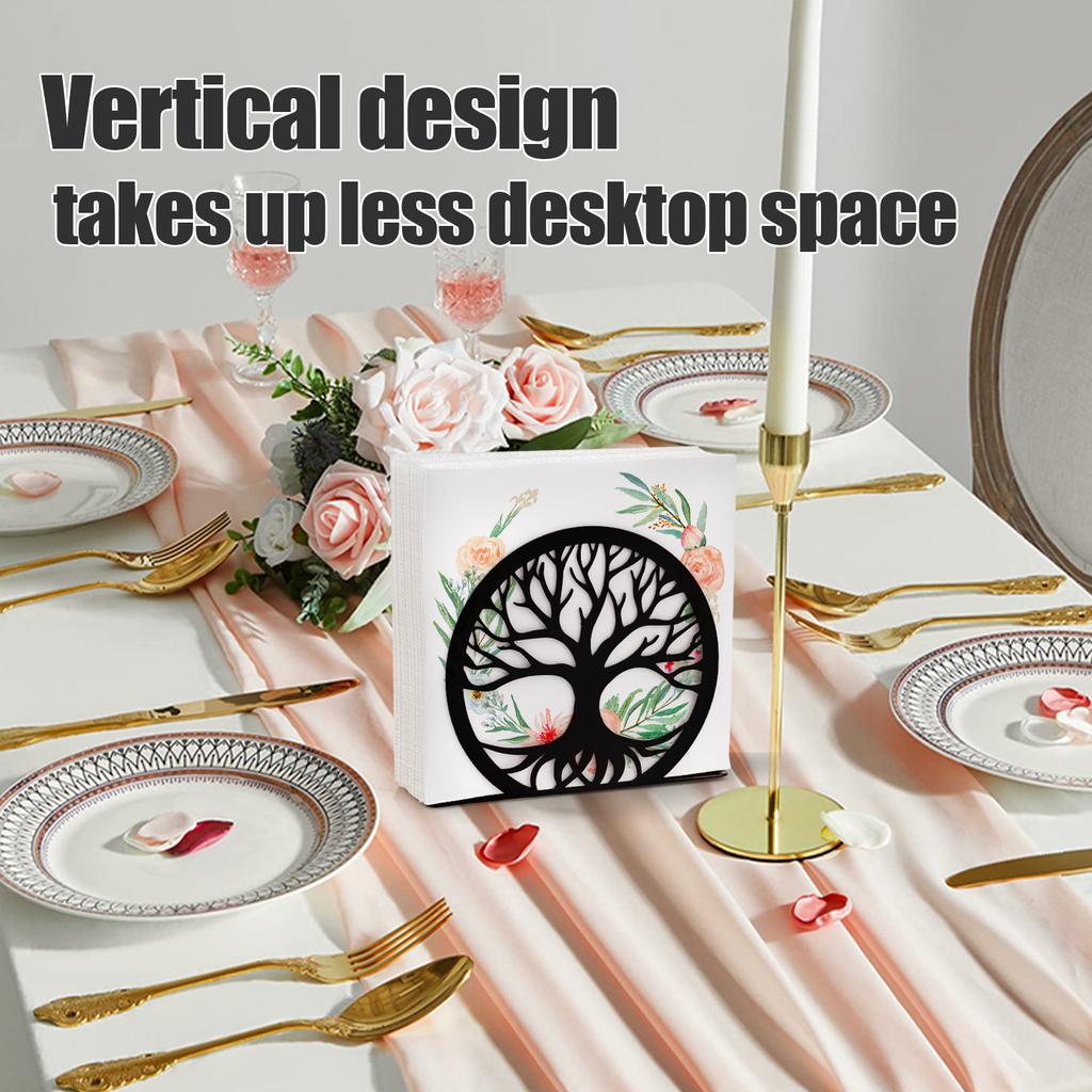 Салфетница современная черная Салфетница для стола Салфетница из нержавеющей стали оптом для кухни Кофейни Столовой